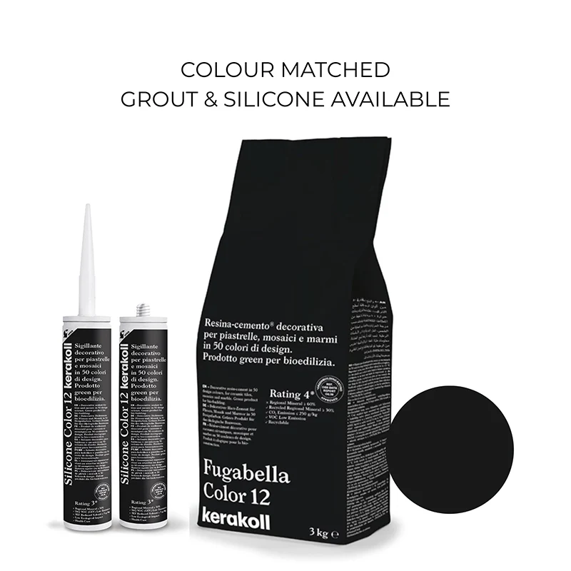 Kerakoll | Silicone Color | Colour No. 12 | Black | 310ml - Image 3