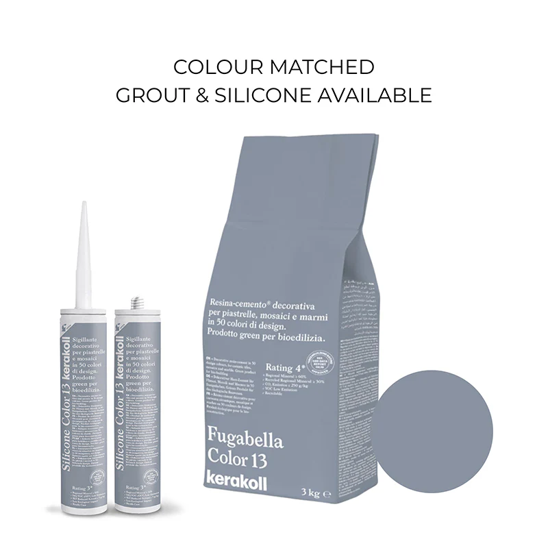 Kerakoll | Silicone Color | Colour No. 13 | Steel Blue Grey | 310ml - Image 3