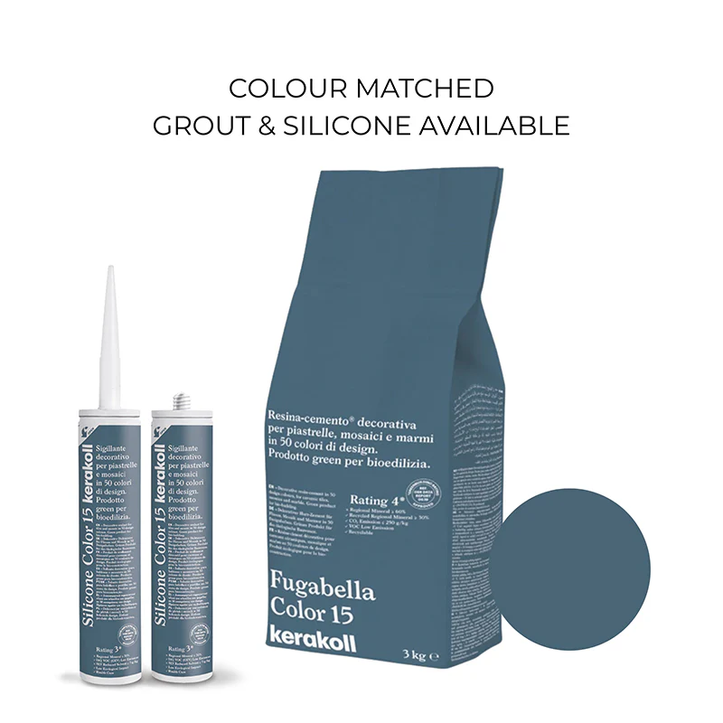 Kerakoll | Silicone Color | Colour No. 15 | Deep Blue Grey | 310ml - Image 3