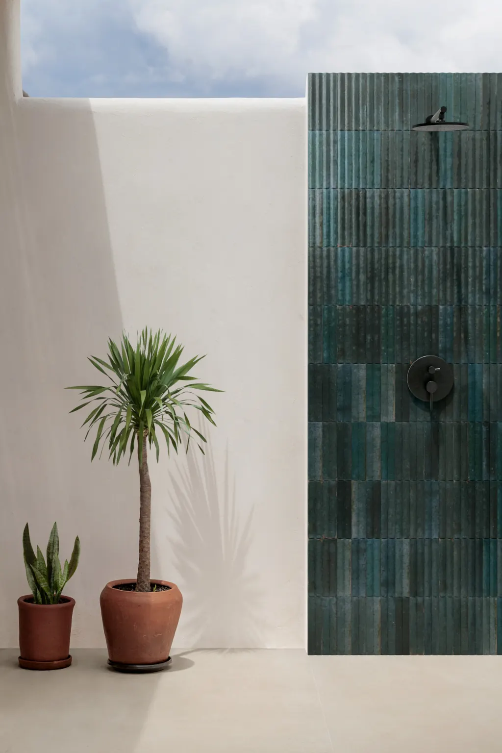 Levent Blue Fluted Decor | Gloss Porcelain Tiles | 6cm x 24cm - Image 3
