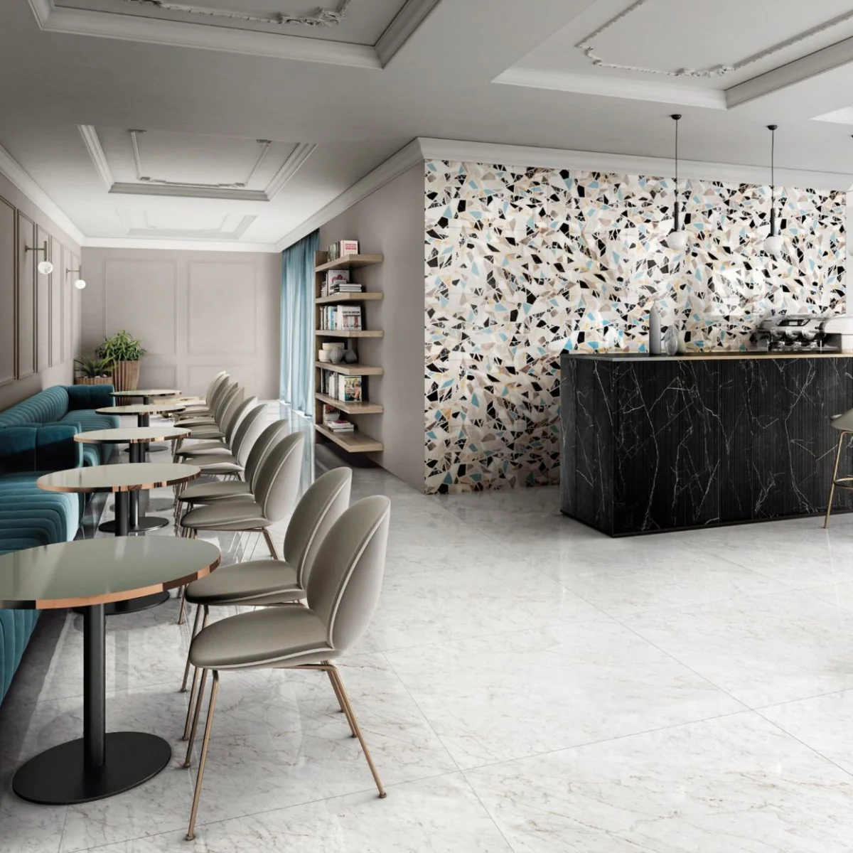 Valentino Apuan White Matt Marble Effect 60cm x 60cm - Image 3