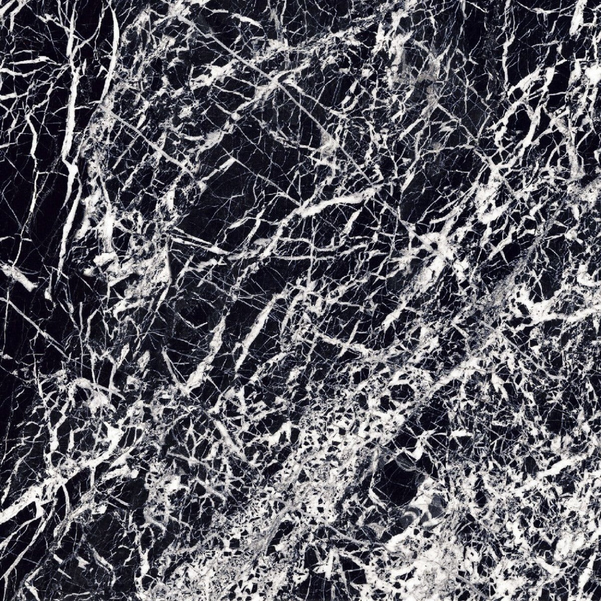 Valentino Glam Black Matt Marble Effect 60cm x 60cm - Image 4