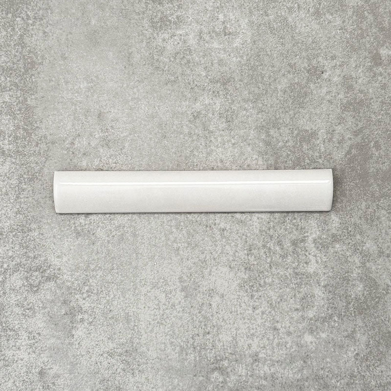 Zellige White Bullnose | Moroccan Style | 3cm x 20cm - Image 4