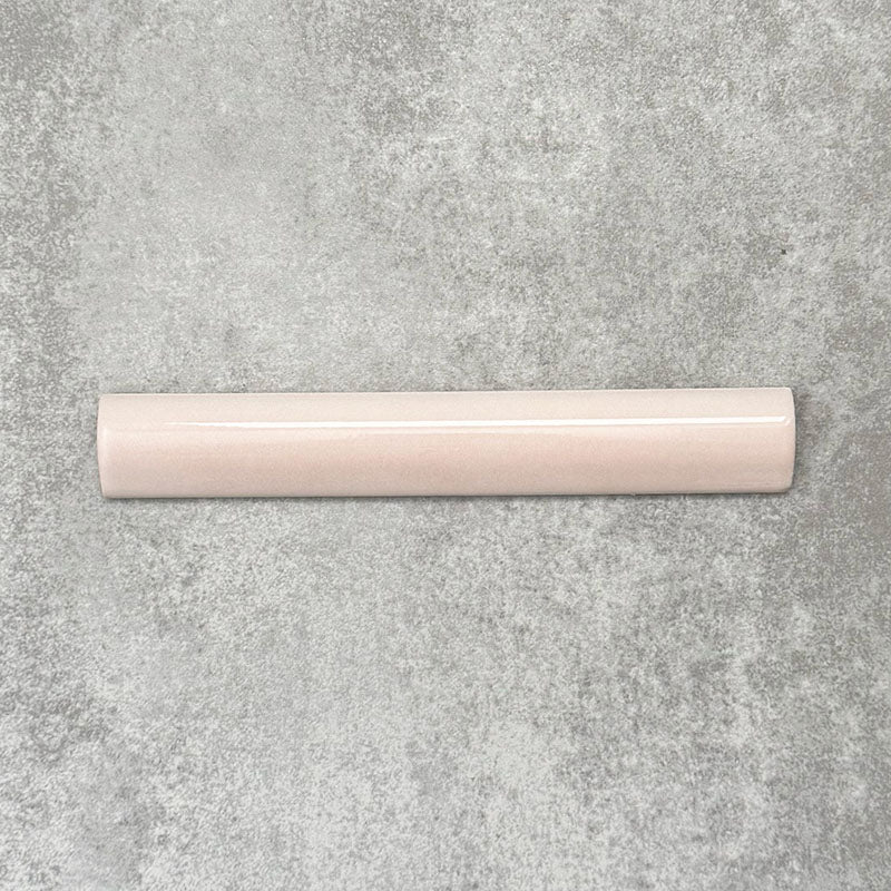 Zellige Pink Mist Bullnose | Moroccan Style | 3cm x 20cm - Image 4