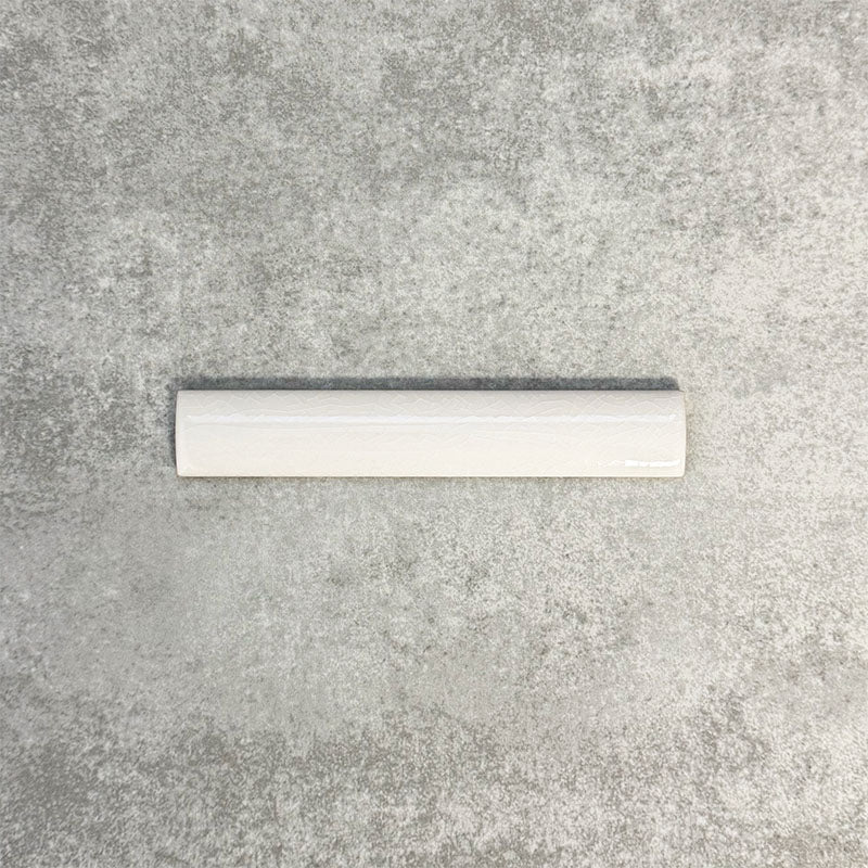Pimlico White | Crackle Glaze | Pencil Trim | 2.5cm x 15cm - Image 3