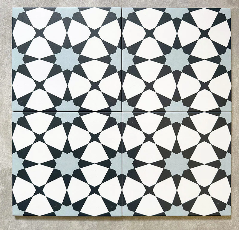 Agadir Azul Blue | Moroccan Style | 20cm x 20cm - Image 3