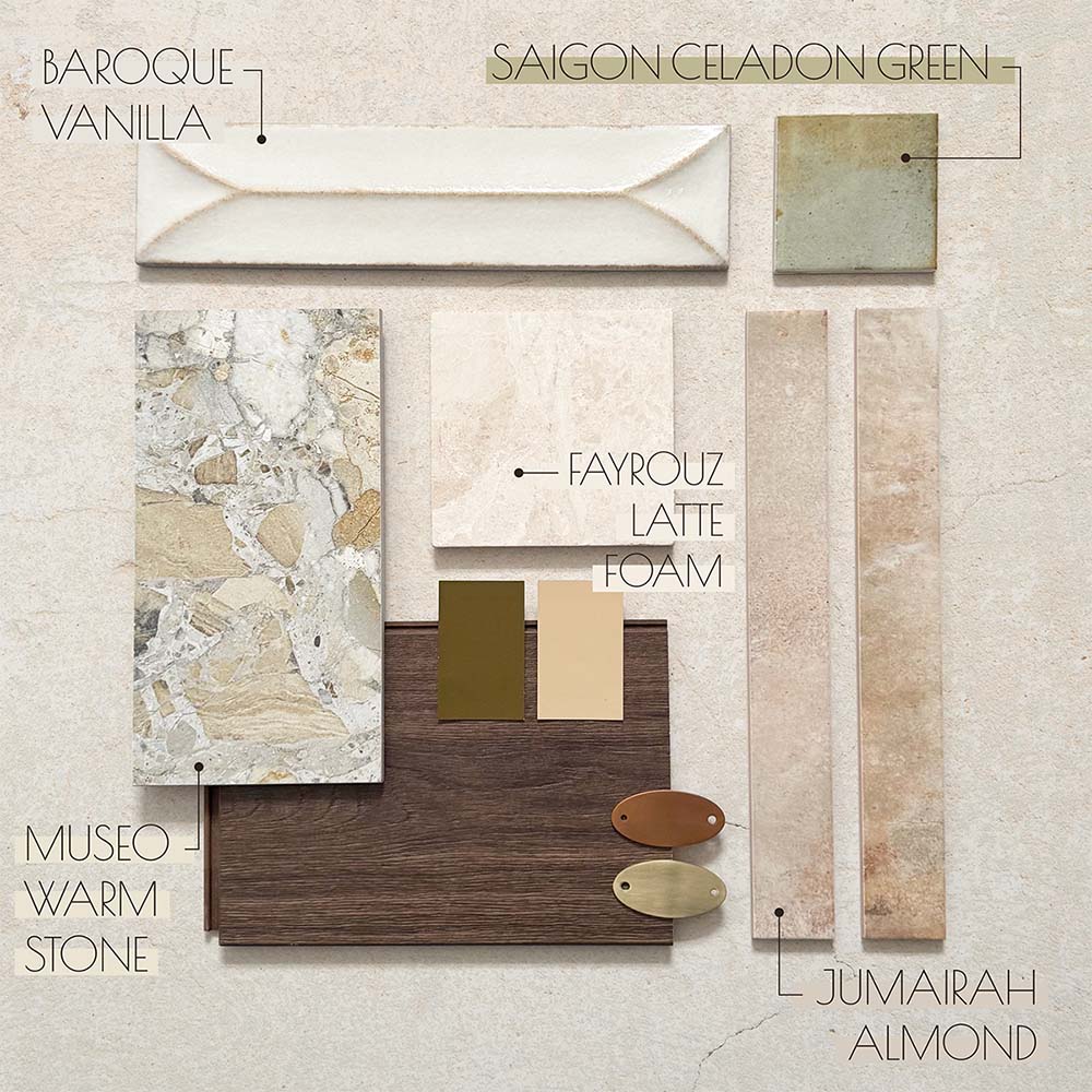 Jumairah Almond Nut | Gloss | Wall Tiles | 5cm x 40cm - Image 7
