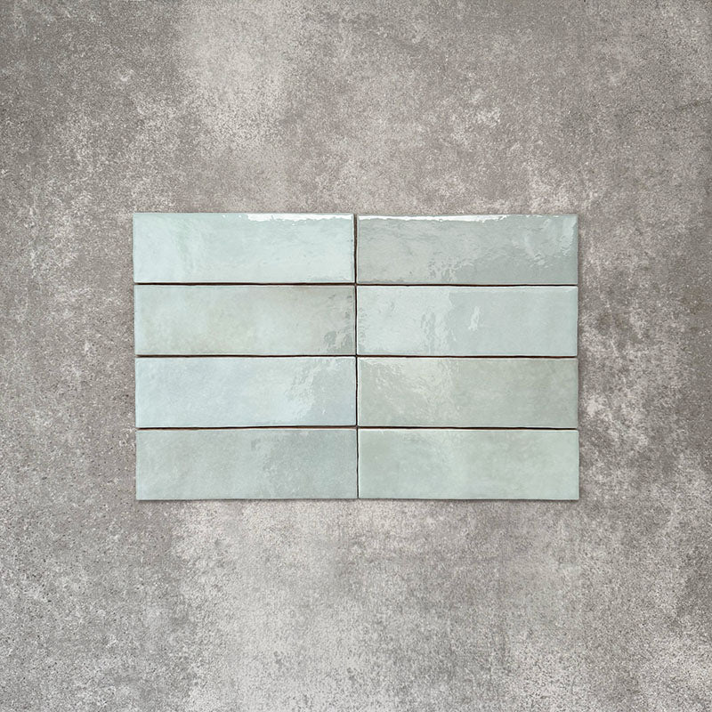 Zellige Aqua Brick | Moroccan Style | 6.5cm x 20cm - Image 5