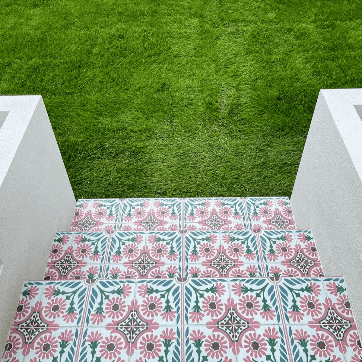 Jardin Rose Moroccan Pattern Tile 20cm x 20cm - Image 13