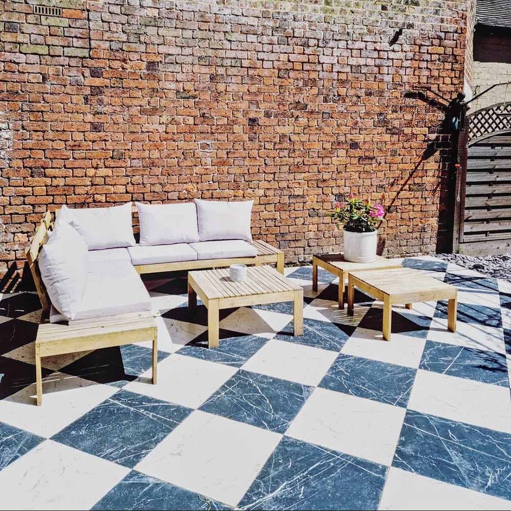 Florence Grand Calacatta White | Marble Effect | 50cm x 50cm - Image 4