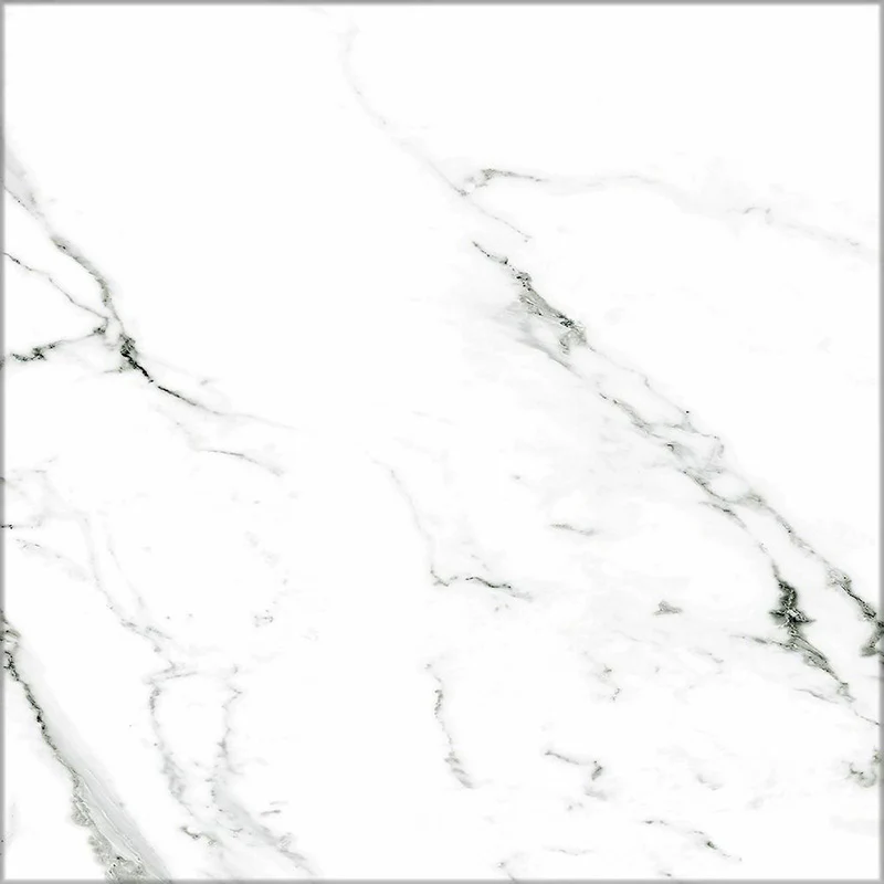 Florence Grand Calacatta White | Marble Effect | 50cm x 50cm - Image 5