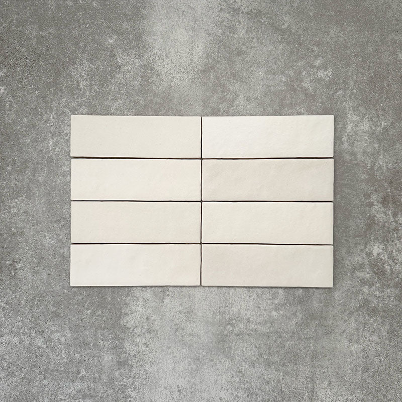 Zellige Chalk White Brick | Moroccan Style | 6.5cm x 20cm - Image 7