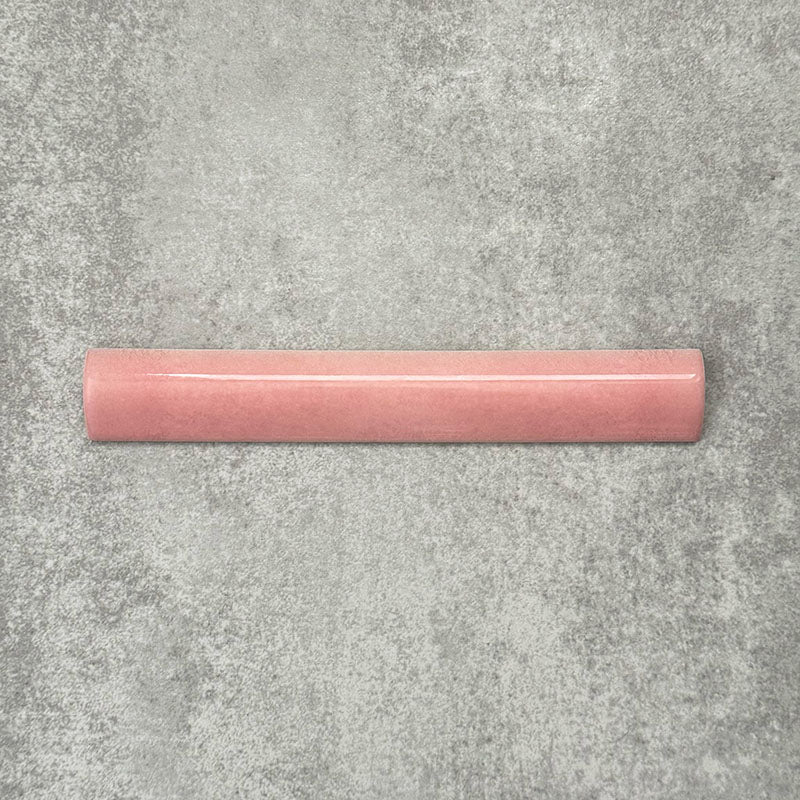 Zellige Rose Pink Bullnose | Moroccan Style | 3cm x 20cm - Image 4