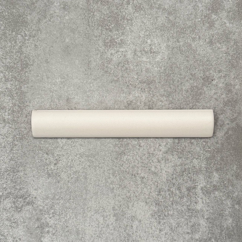 Zellige Chalk White Bullnose | Moroccan Style | 3cm x 20cm - Image 3