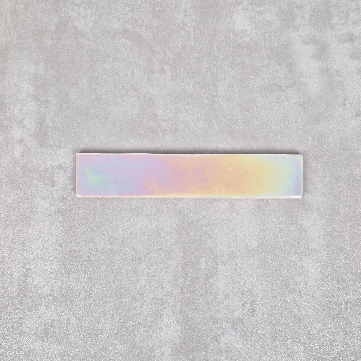 FULL TILE SAMPLE Midas Hologram Seashells 5cm x 25cm