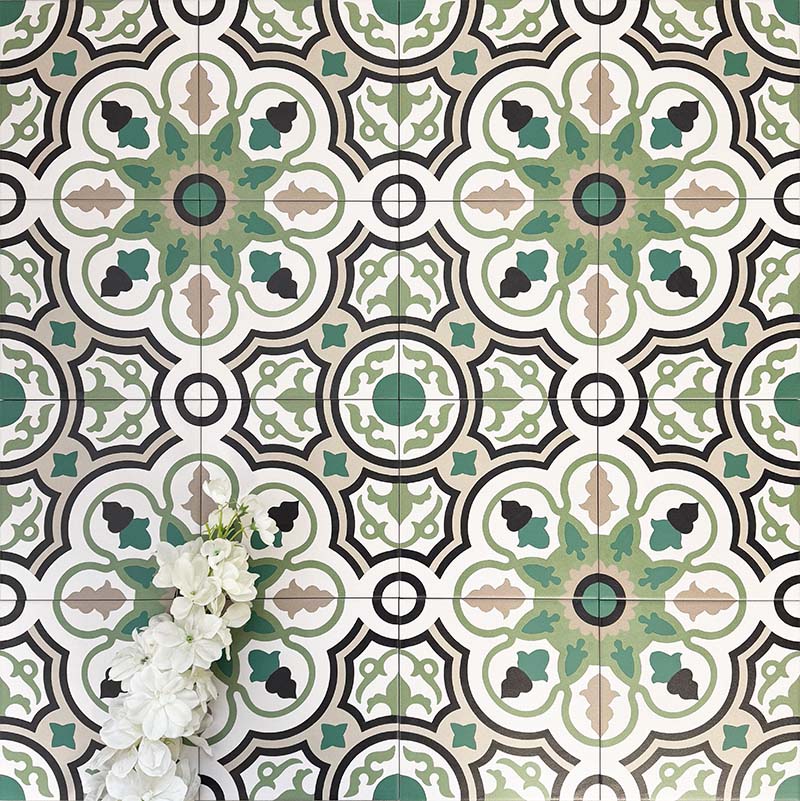 London Streets Bond Street | Victorian Moroccan Style | 20cm x 20cm - Image 4
