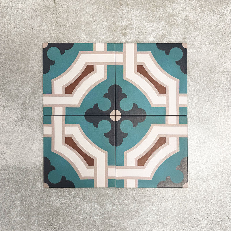 London Streets Leicester Square | Victorian Moroccan Style | 20cm x 20cm - Image 3