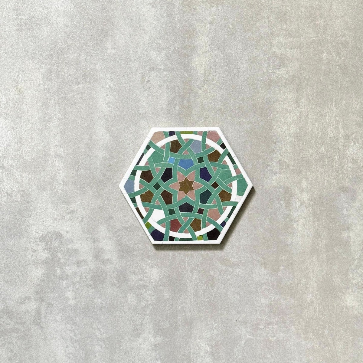 Babylon Byzantium Hexagon 18.7cm x 21.6cm - Image 3