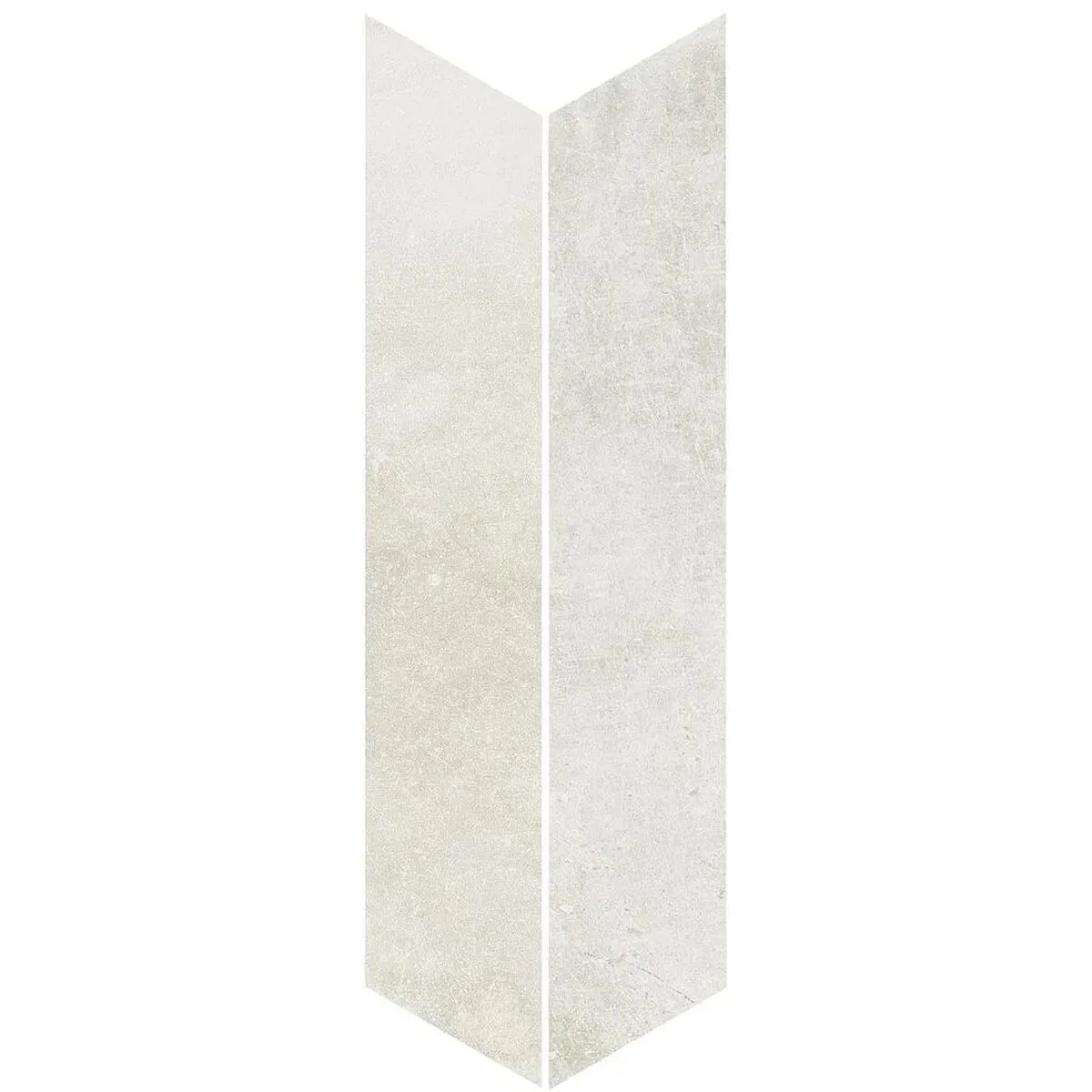 FULL TILE SAMPLE Monzo Stone CHEVRON Silk 10cm x 53cm