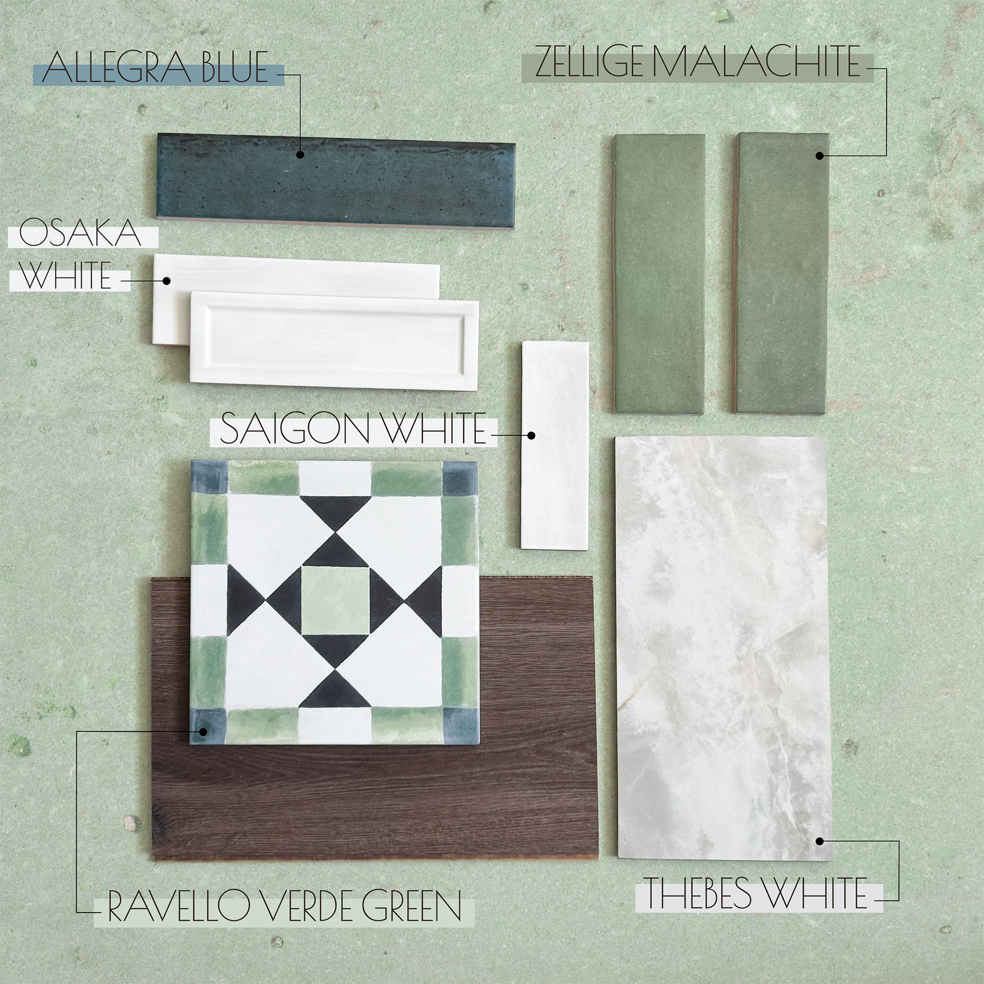 Ravello Verde Green Moroccan 20cm x 20cm - Image 7
