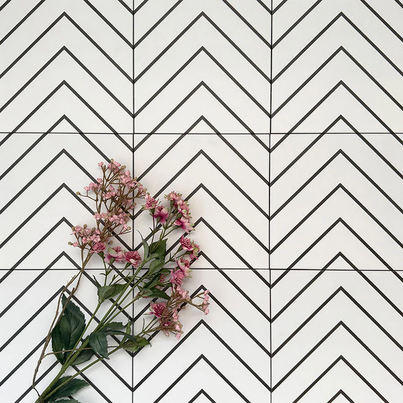 Almeira Jilani White | Wall & Floor Tiles | Moroccan Style | 20cm x 20cm - Image 4
