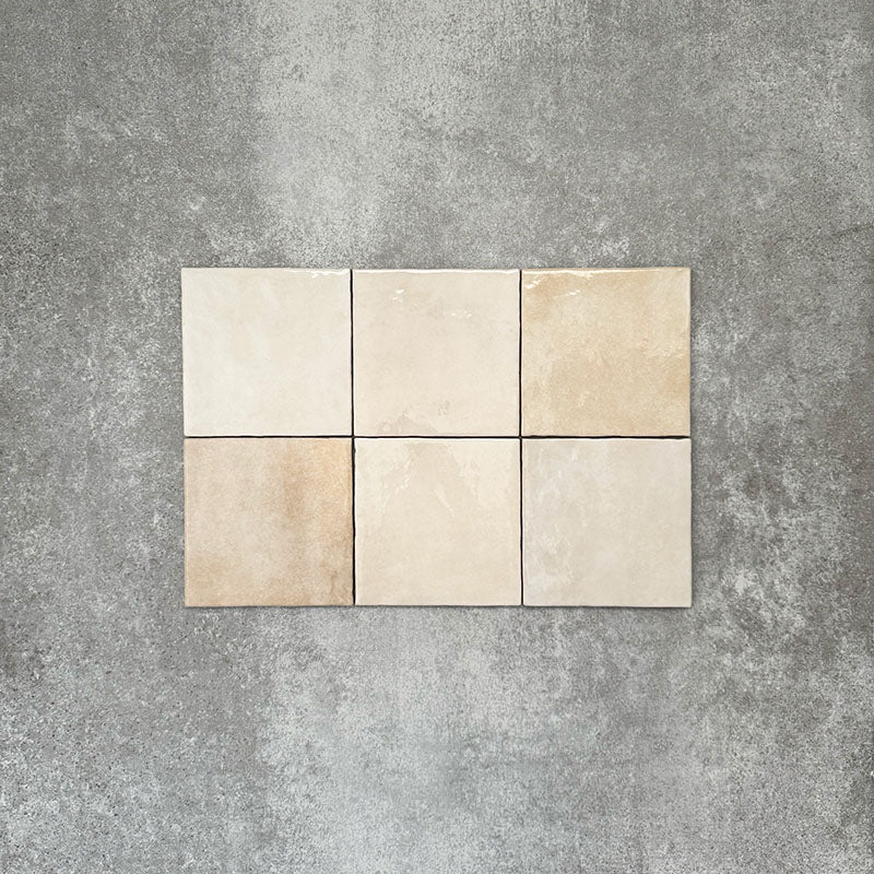 Zellige Bone Square | Moroccan Style | 13.2cm x 13.2cm - Image 5