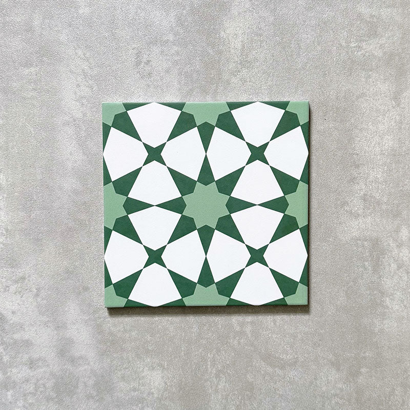 Agadir Green | Moroccan Style | 20cm x 20cm - Image 6