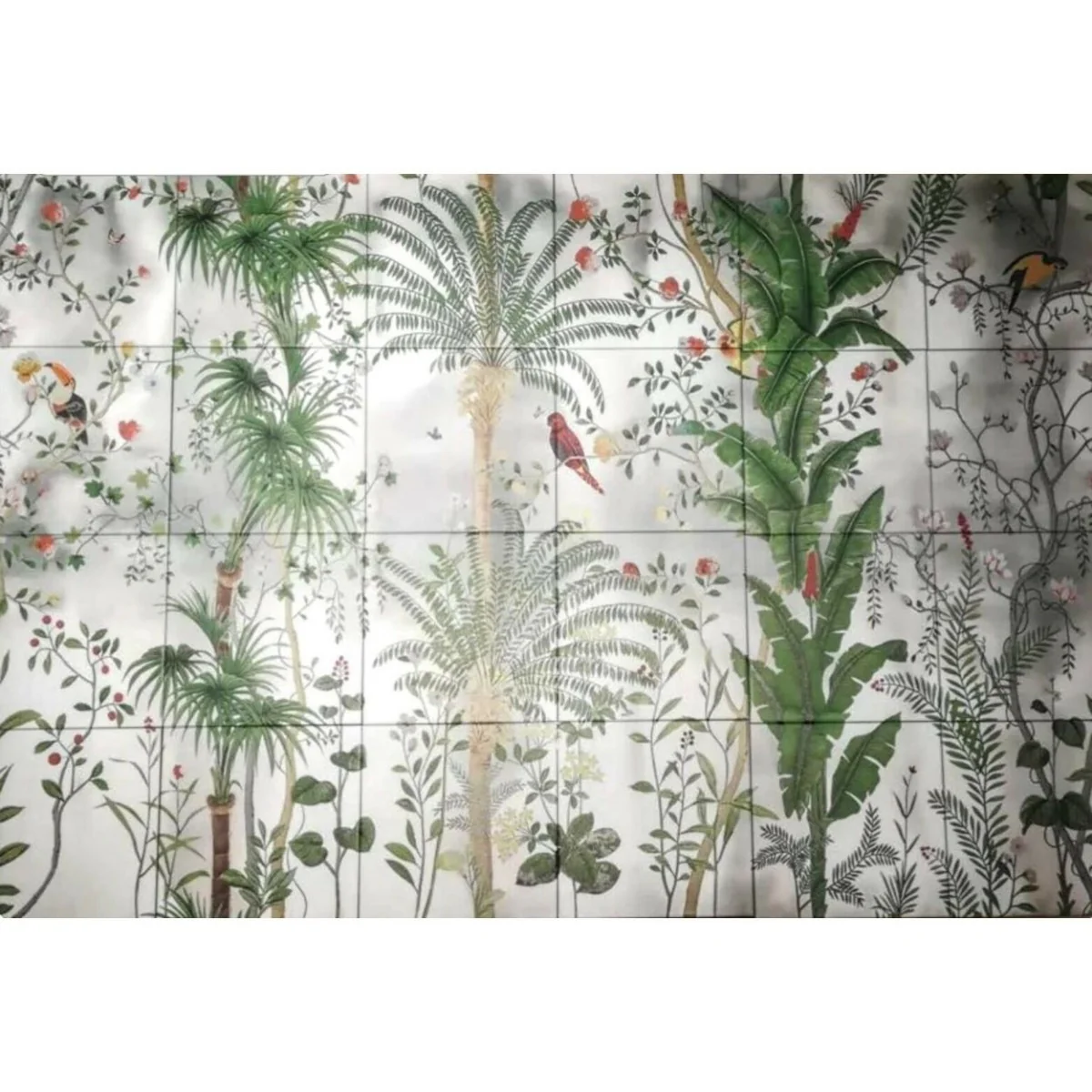 Amazonian Silver Wallpaper Composition - Image 3