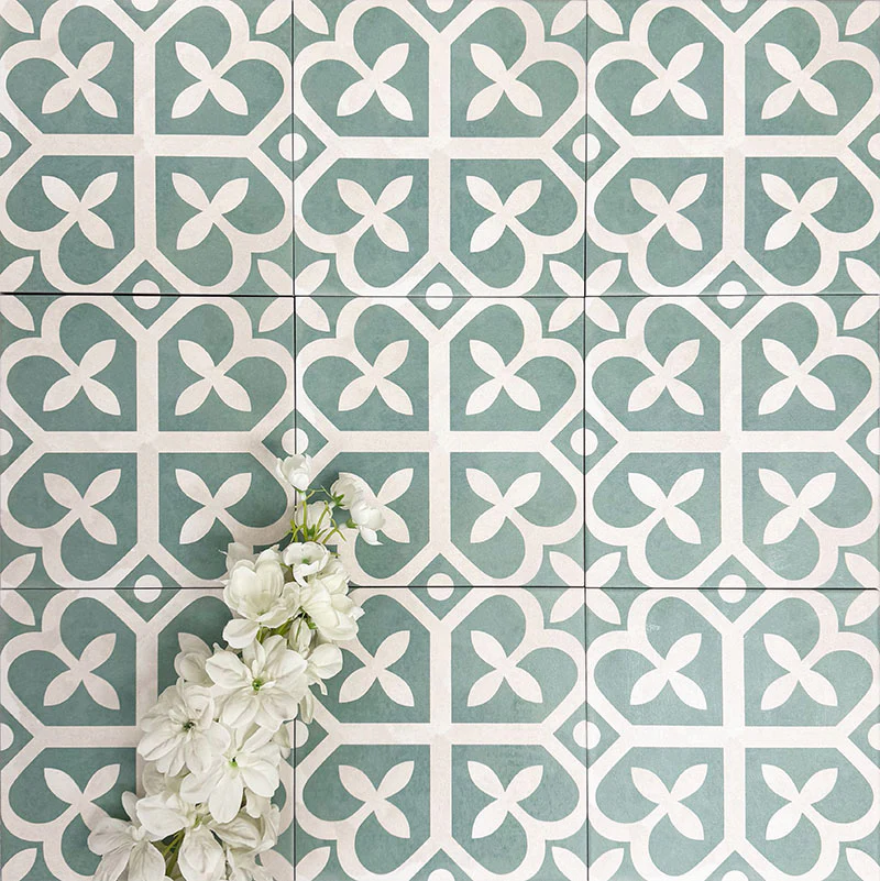 Ivy Green | Victorian Moroccan Style | 20cm x 20cm - Image 3