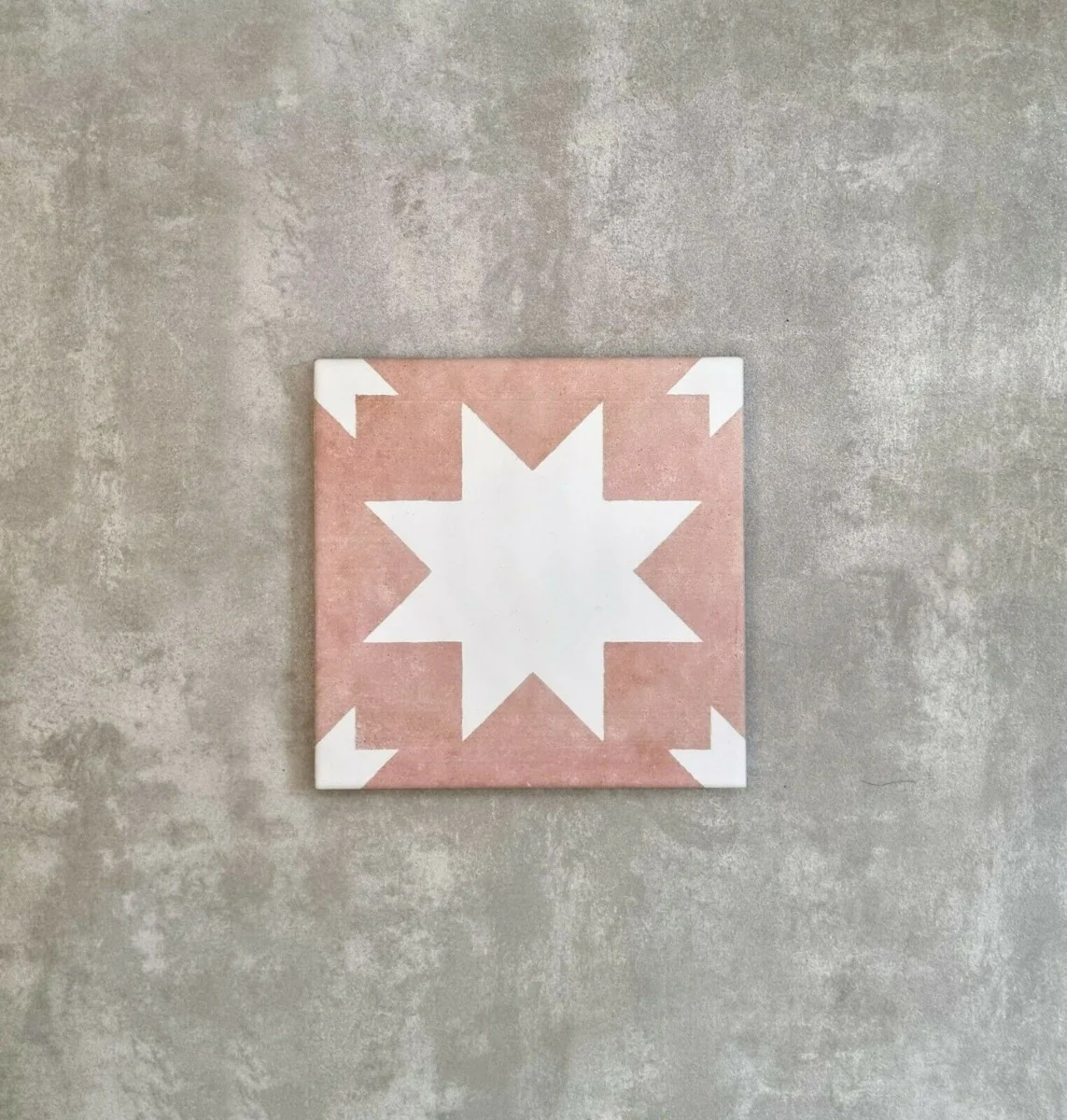 FULL TILE SAMPLE Kenifra Natural Terra Star 20cm x 20cm