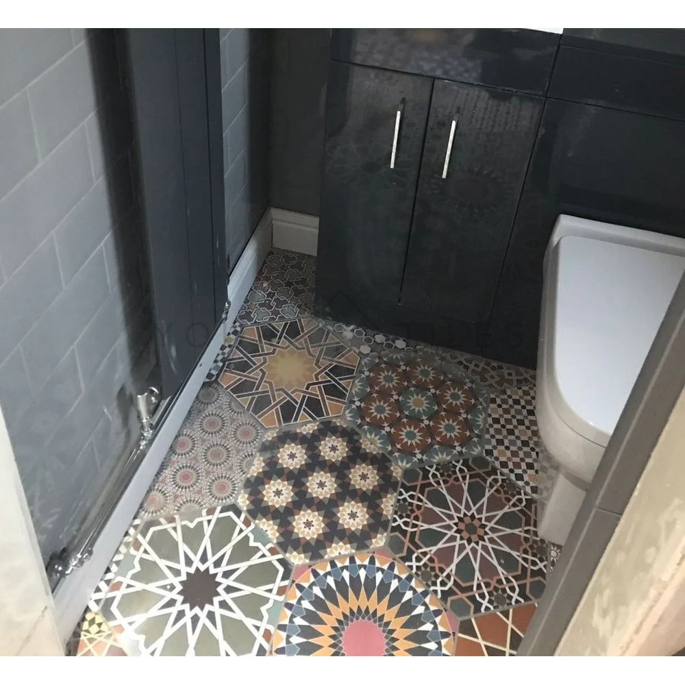 Istanbul Tile Hexagon Tile Patchwork Collection 33cm x 28.5cm - Image 4