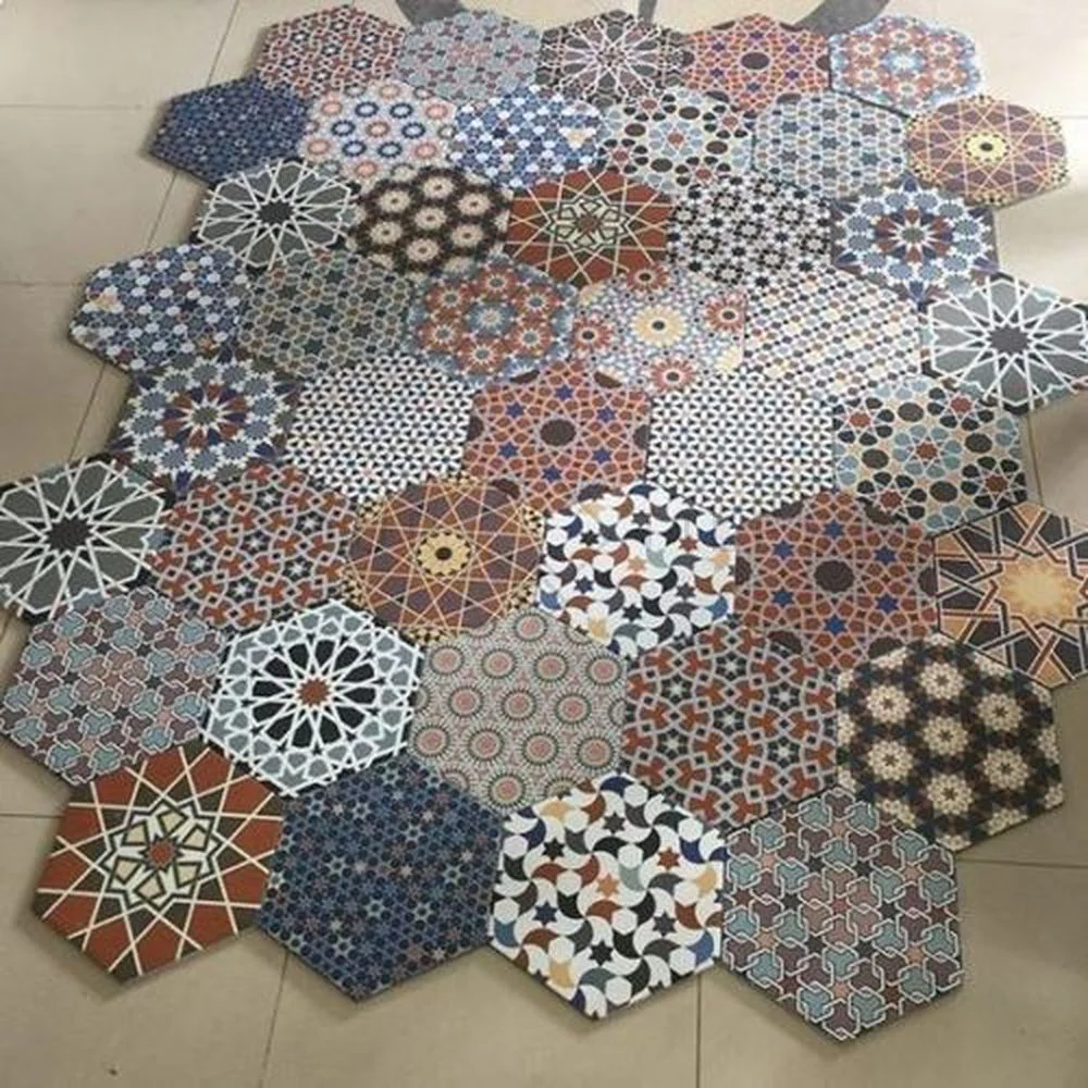 CUT TILE SAMPLE Istanbul Hexagon - Image 3