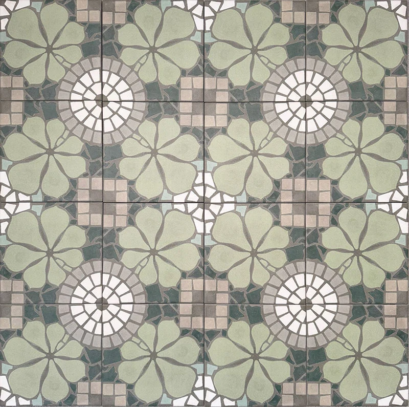 Nantes Green | Moroccan Style | 20cm x 20cm - Image 6