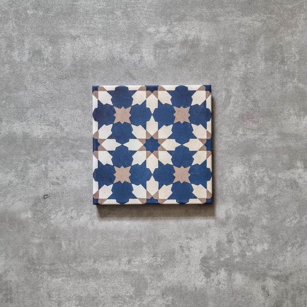 Madeira Marina Tile Moroccan Tiles Wall & Floor Tiles 20cm x 20cm - Image 2