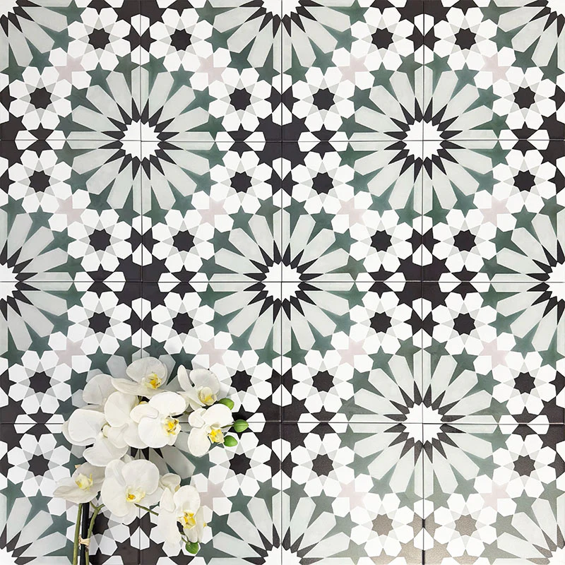 Fez Orchid | Moroccan Style | 20cm x 20cm - Image 2