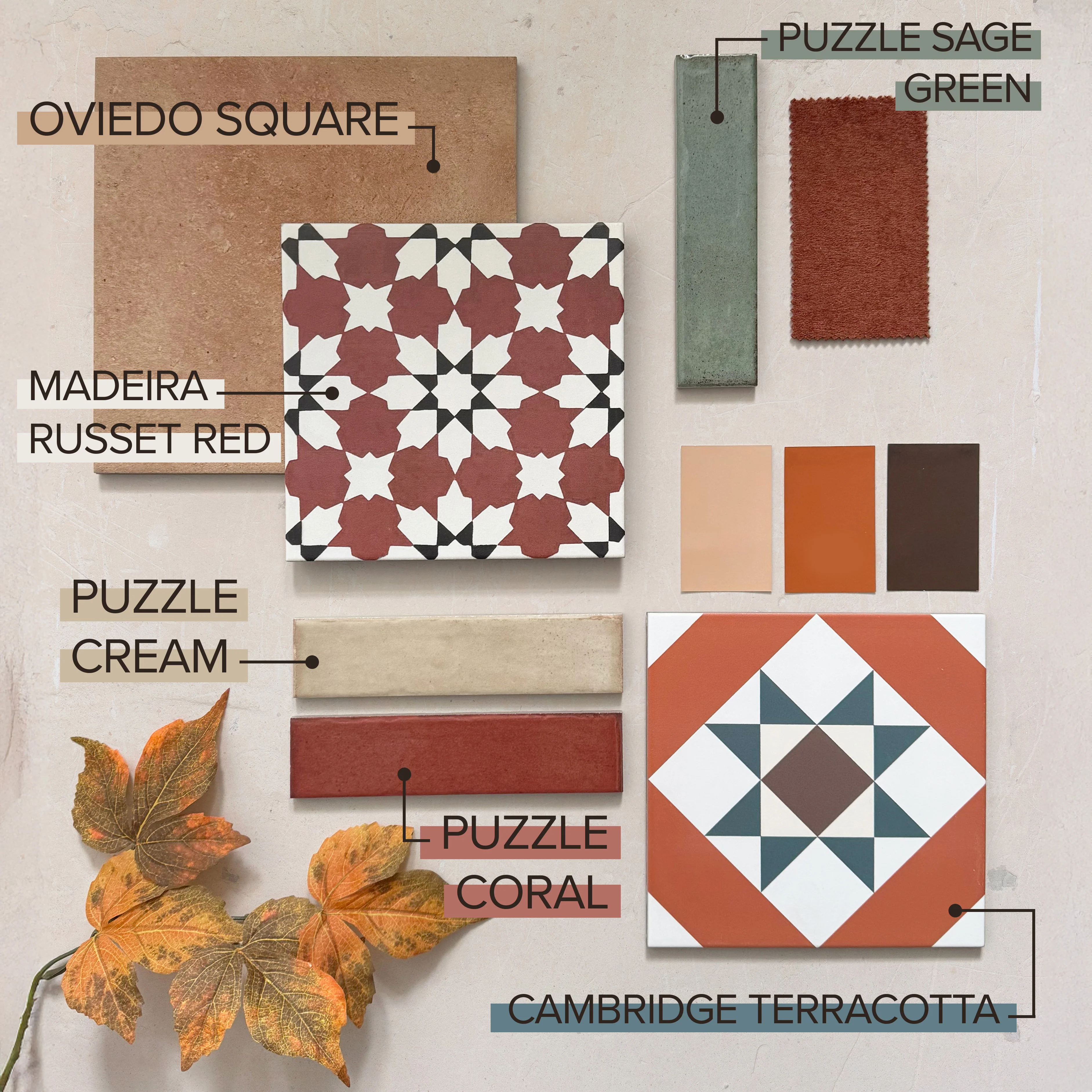Madeira Terracotta Tiles Russet Red Moroccan Tiles Wall & Floor Tiles 20cm x 20cm - Image 3