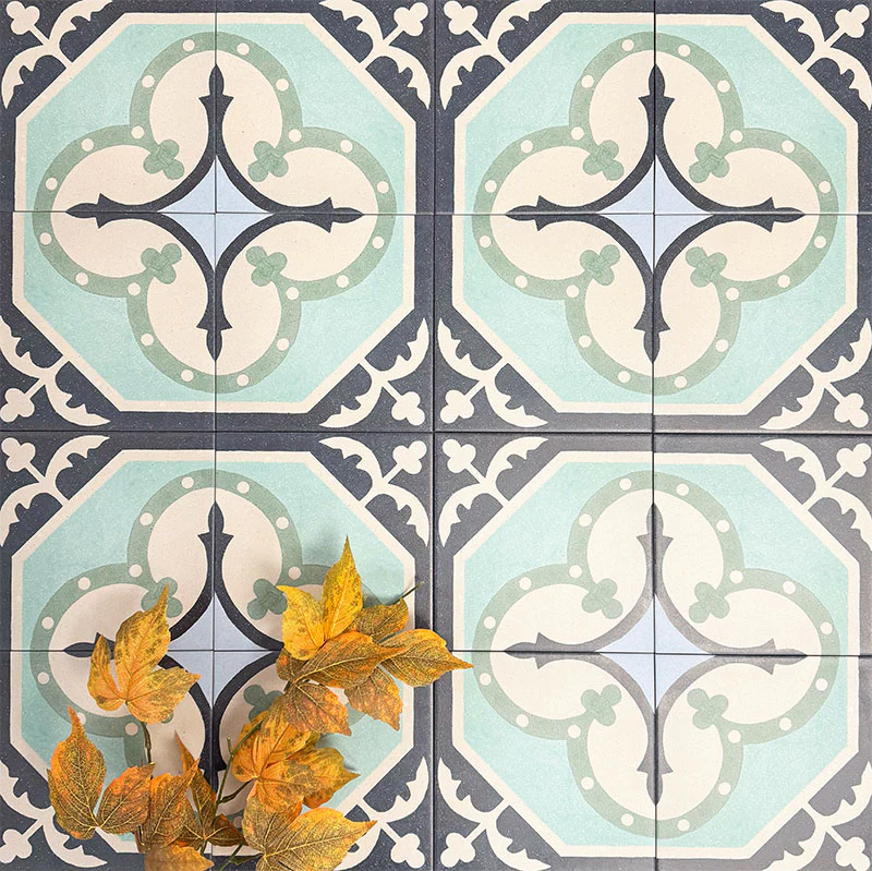 London Streets Goodwin Court | Victorian Moroccan Style | 20cm x 20cm - Image 2
