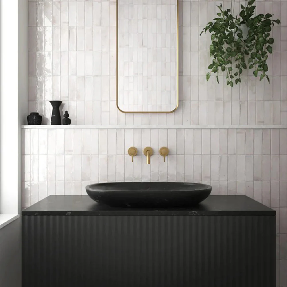 Saigon White Brick | Wall Tile | Moroccan Style | 5.1cm x 16.1cm