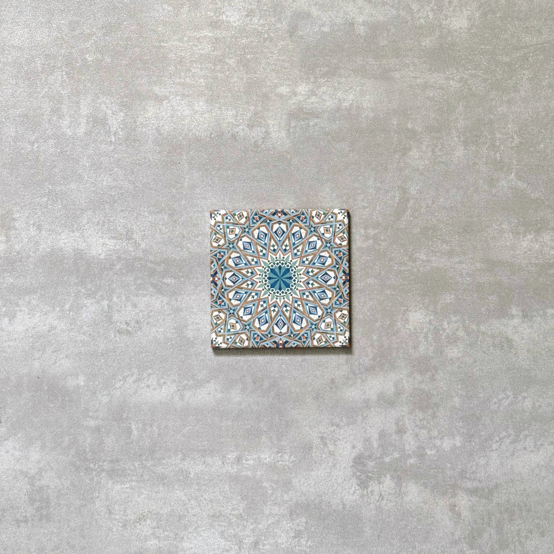 Persia Kashan MINI Moroccan Tile 15cm x 15cm - Image 3