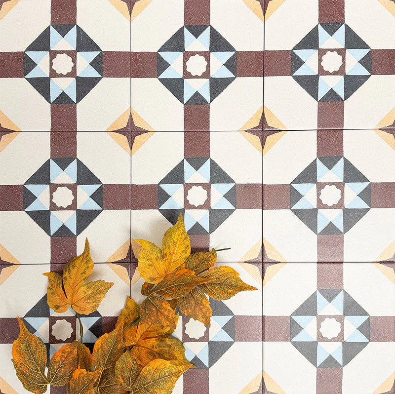 London Streets Berlin Street | Victorian Moroccan Style | 20cm x 20cm - Image 3