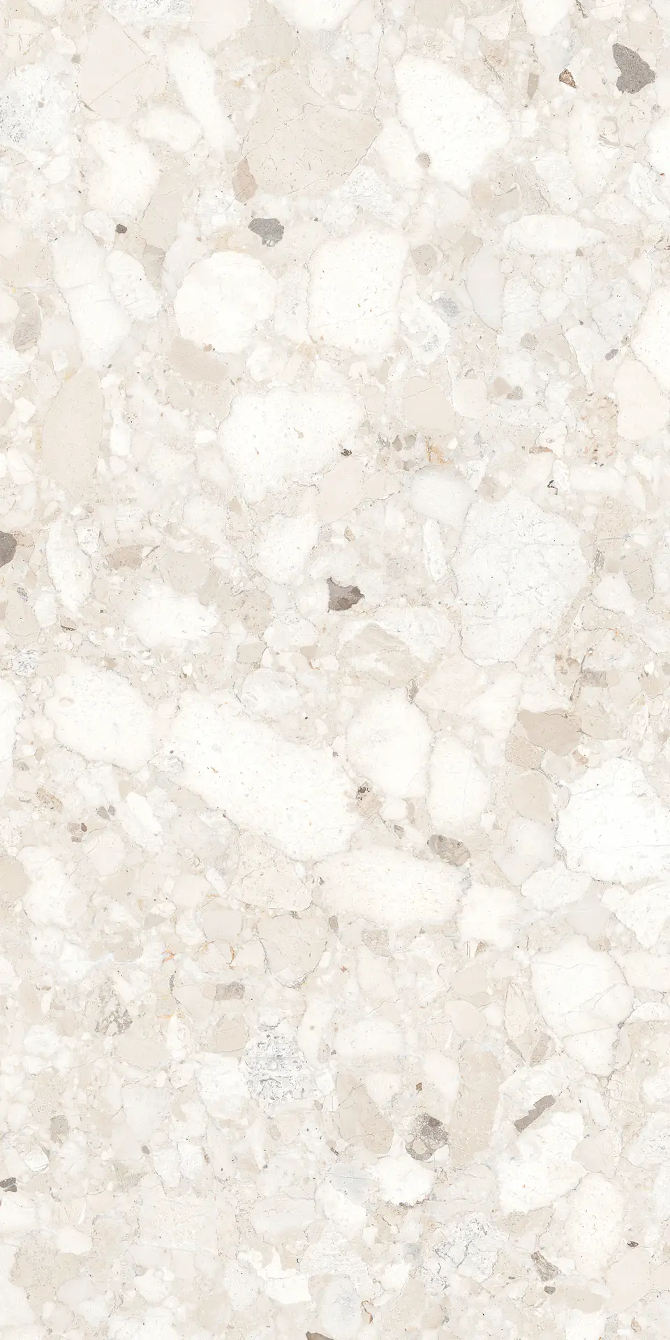 CUT TILE SAMPLE Venice Terrazzo Ivory Matt 2CM Outdoor Anti Slip 60cm x 120cm