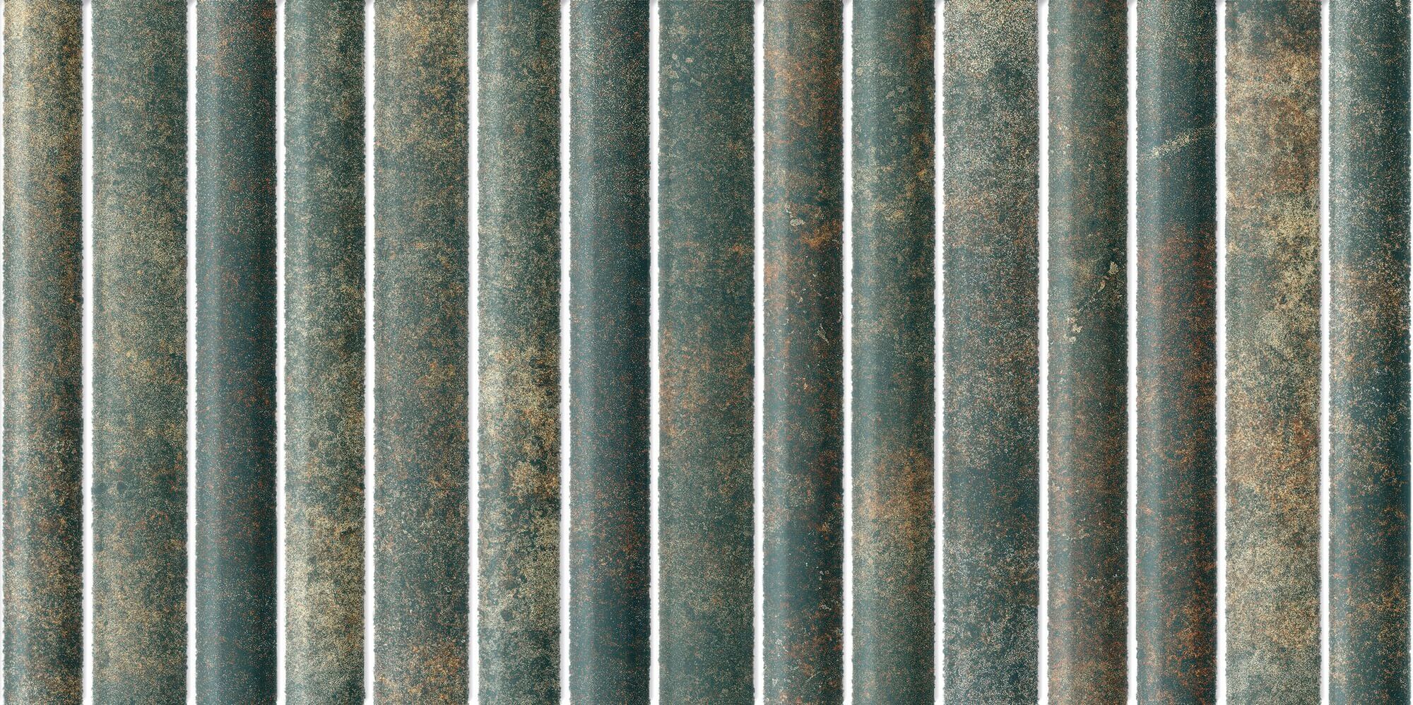 Klosters Verde Fluted Stone Wall Tile | 15cm x 30cm - Image 3