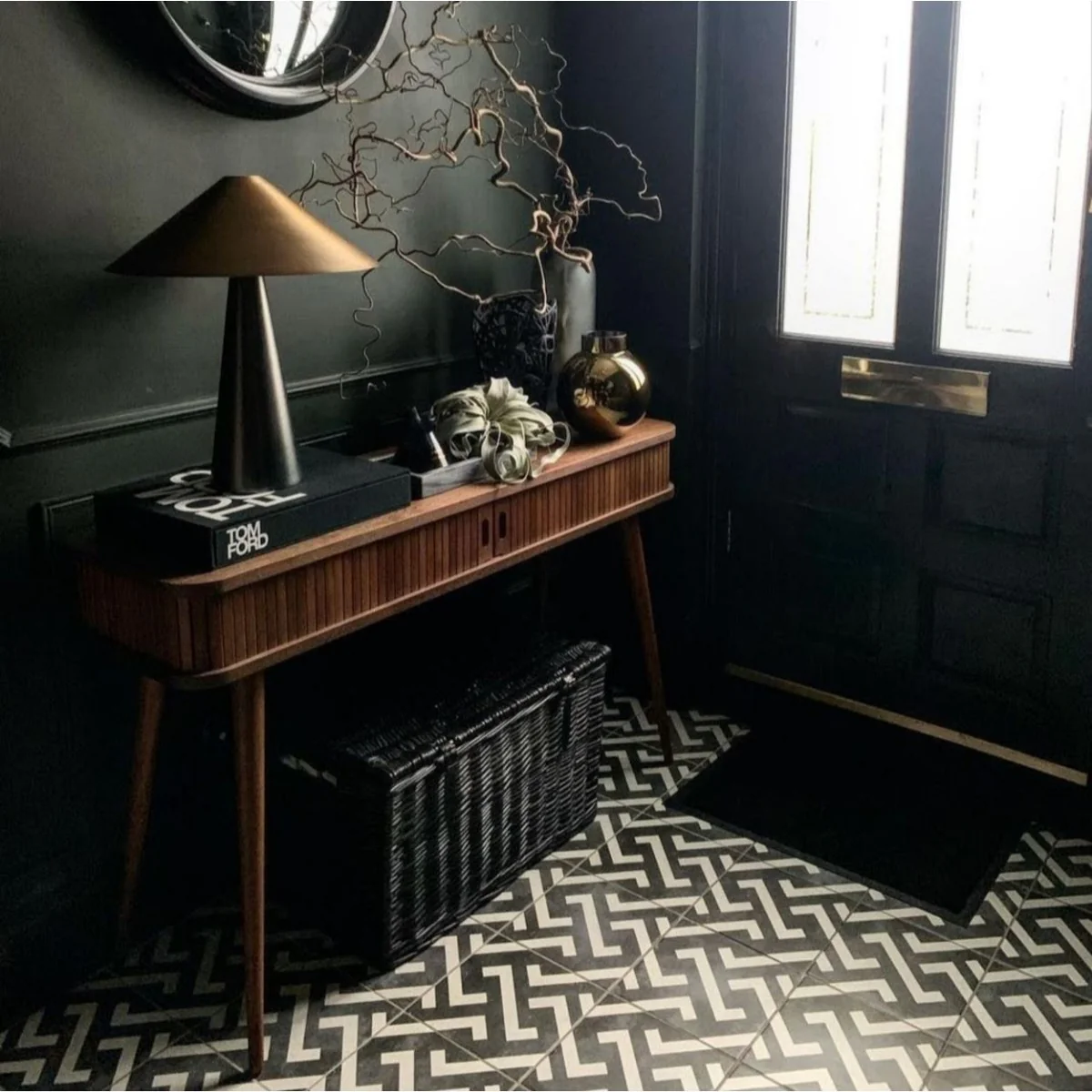 Rafael Tile Black & White Tiles 22.3cm x 22.3cm Wall & Floor - Image 4