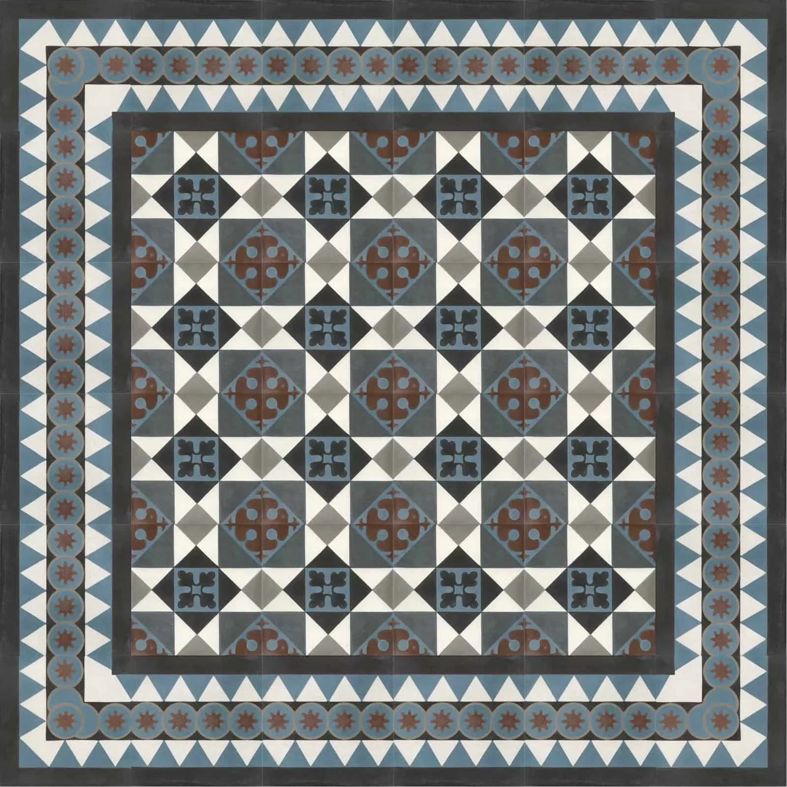 Westminster Manor A Victorian Tile 20cm x 20cm - Image 6