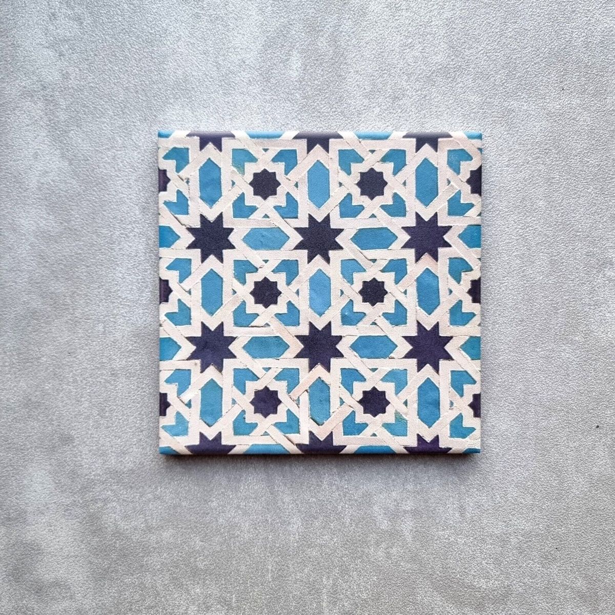 FULL TILE SAMPLE Maroc Rabat MINI 15cm x 15cm