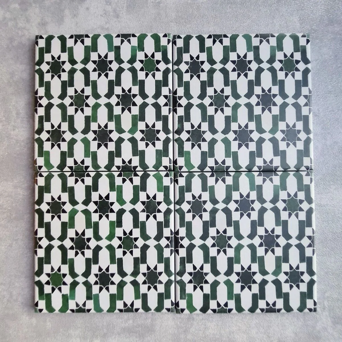 Marrakech G Mini Moroccan Porcelain Wall Floor Tile 15cm x 15cm - Image 2