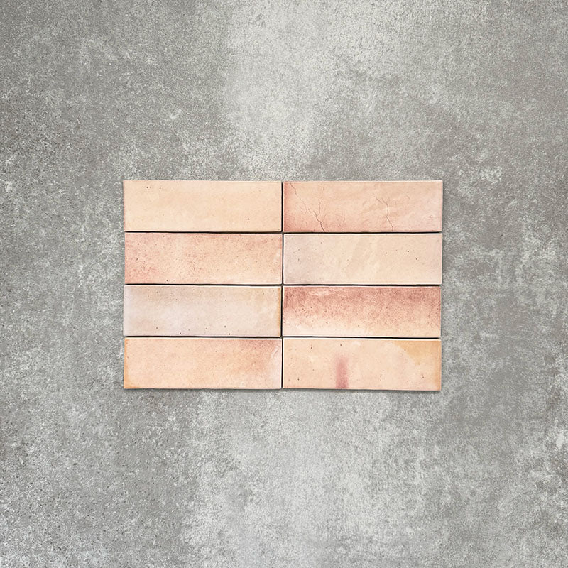 Saigon Rose Pink Brick | Wall Tile | Moroccan Style | 5.1cm x 16.1cm - Image 4