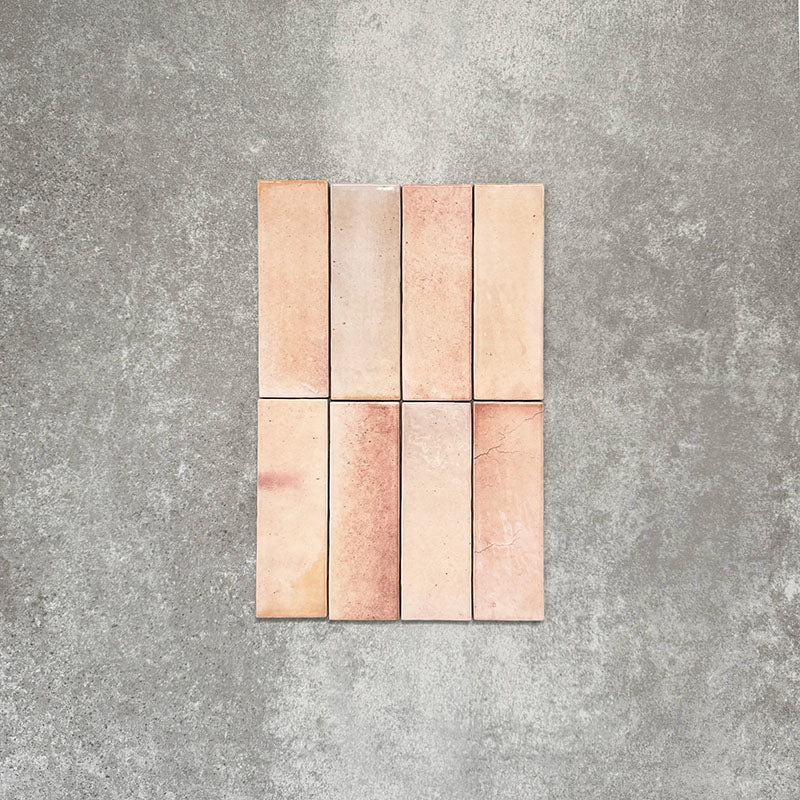 Saigon Rose Pink Brick | Wall Tile | Moroccan Style | 5.1cm x 16.1cm - Image 5