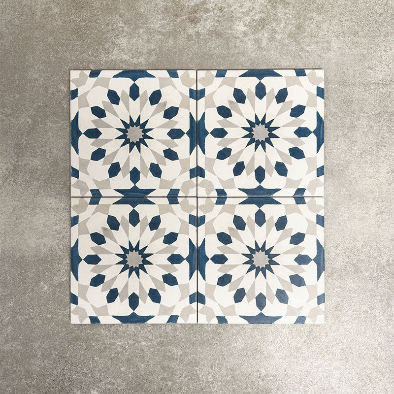Souk Blue A | Moroccan Style | 20cm x 20cm - Image 5