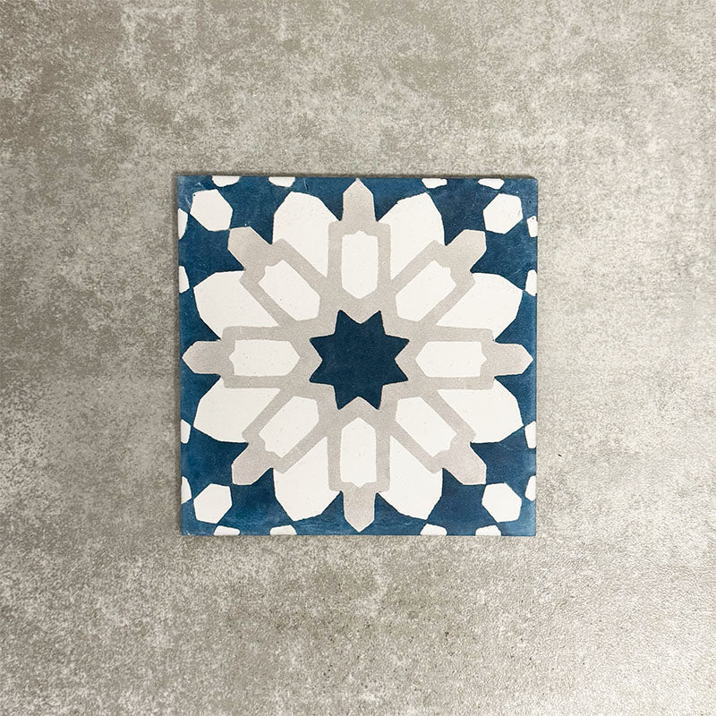 Souk Blue D | Moroccan Style | 20cm x 20cm - Image 7